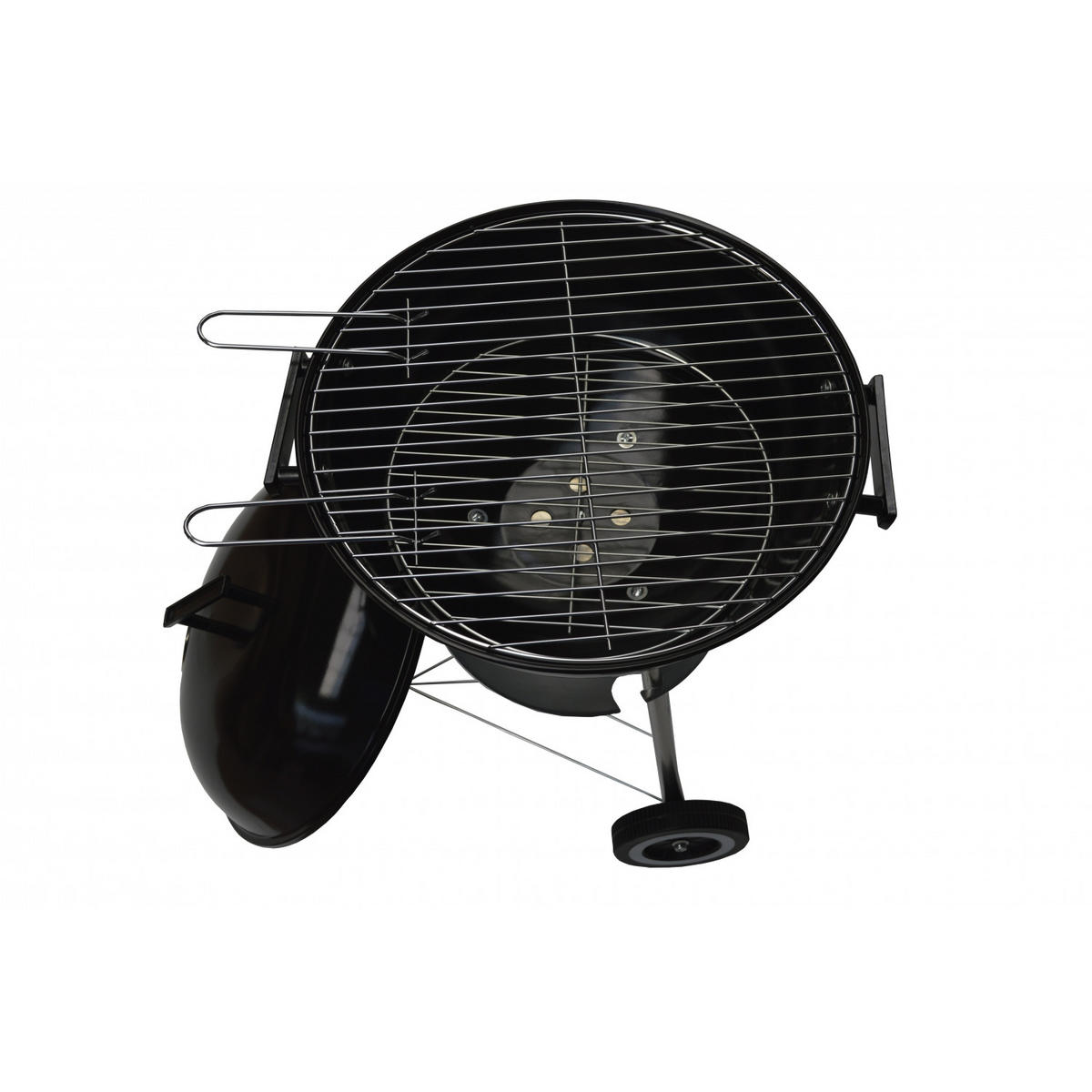 GRILL Dakota schwarz für Holzkohle - Schwarz, Metall (42/47/73cm) - Concept Usine