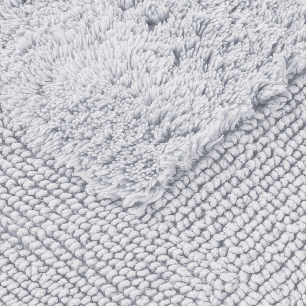 BADEMATTE DOUBLEFACE - Silberfarben, Textil (60/100cm) - MÖVE