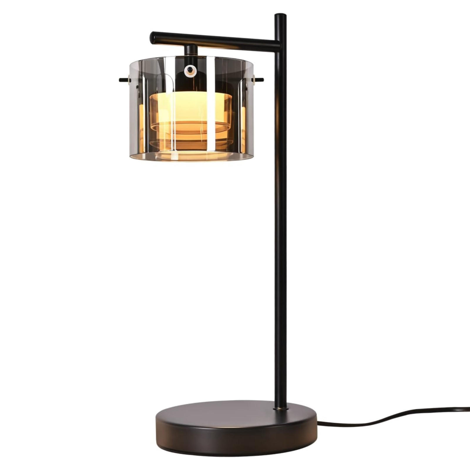 ZMH Led Schwarz 12x40x18 cm