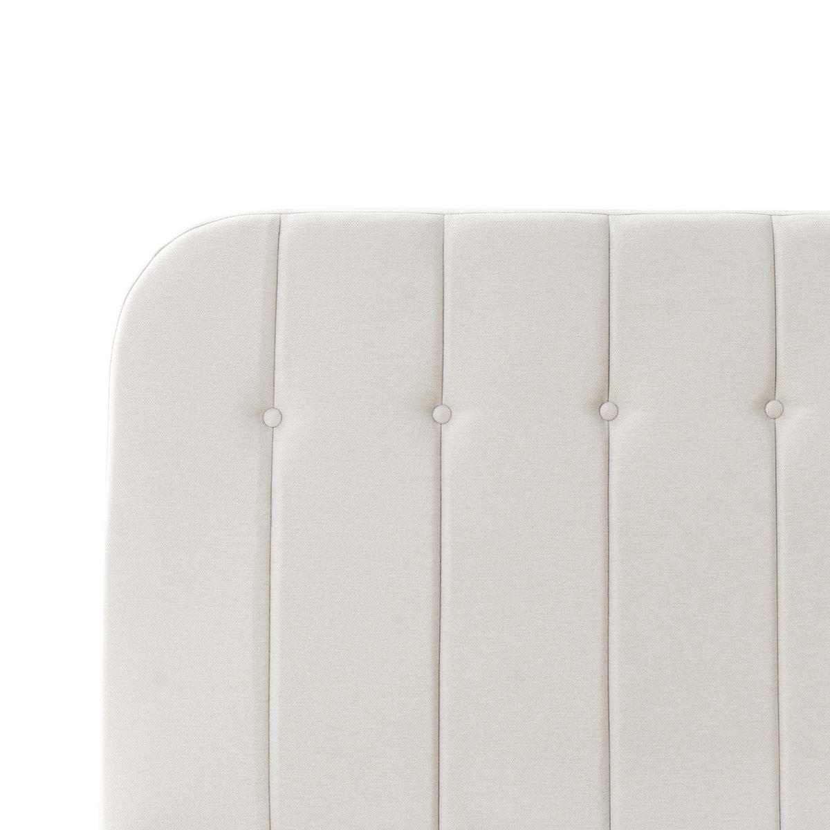 BETT mit Stauraum 160/200 cm Stoff Cremeweiß Challans - Creme, Textil (160/200cm) - Beliani