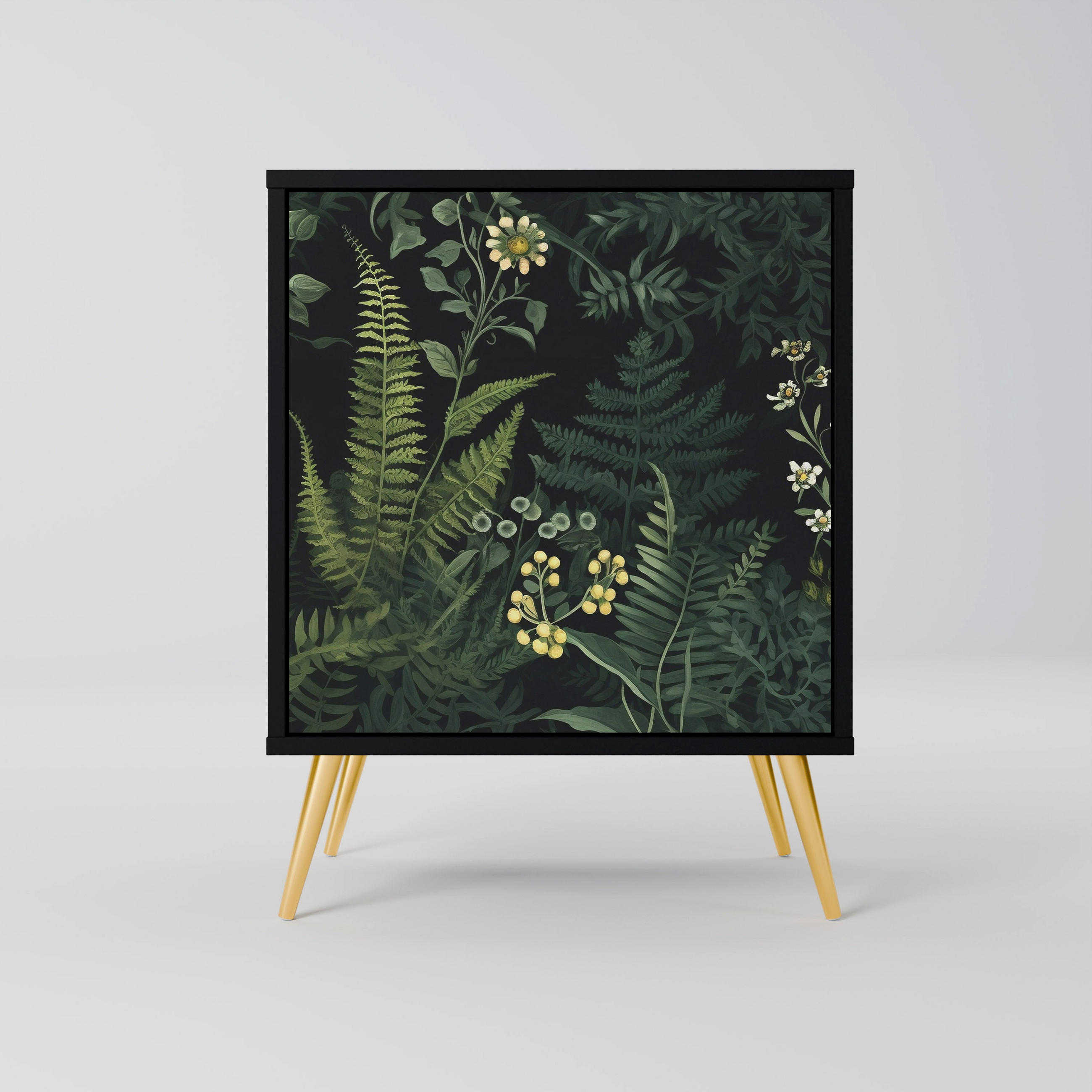 SpaceRebels Sideboard Schwarz 57.5x75.5x42 cm