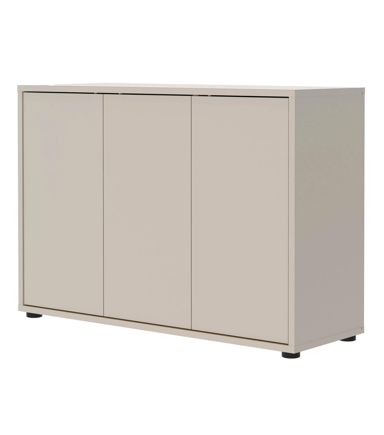 SIDEBOARD Die Horizontale - Beige, Holzwerkstoff (103/73/36cm) - Mokebo