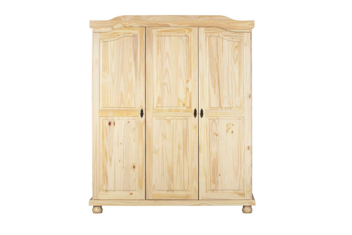KLEIDERSCHRANK natur - Braun, Holzwerkstoff (150/180/56cm) - ebuy24