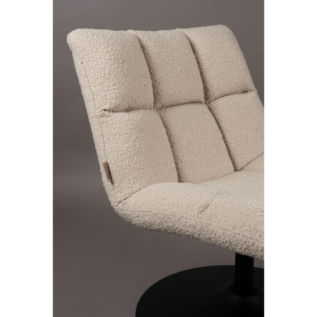 SESSEL Bar Bouclé Beige - Beige, Textil (66/78/81cm) - Dutchbone