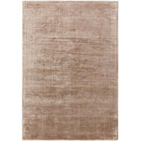 VISKOSETEPPICH Nela Taupe 160x230 cm - Taupe, Textil (160/1cm) - KUNSTLOFT