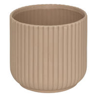 BLUMENTOPF Dolomit Nuria 13,5/12 cm - Taupe, Stein (13.5/12/13.5cm) - Atmosphera Createur d´interieur
