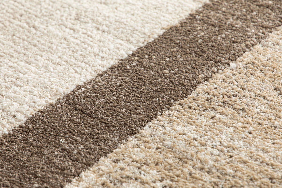 TEPPICH, Weicher Design beige - Beige, Textil (120/170cm) - AFK Living