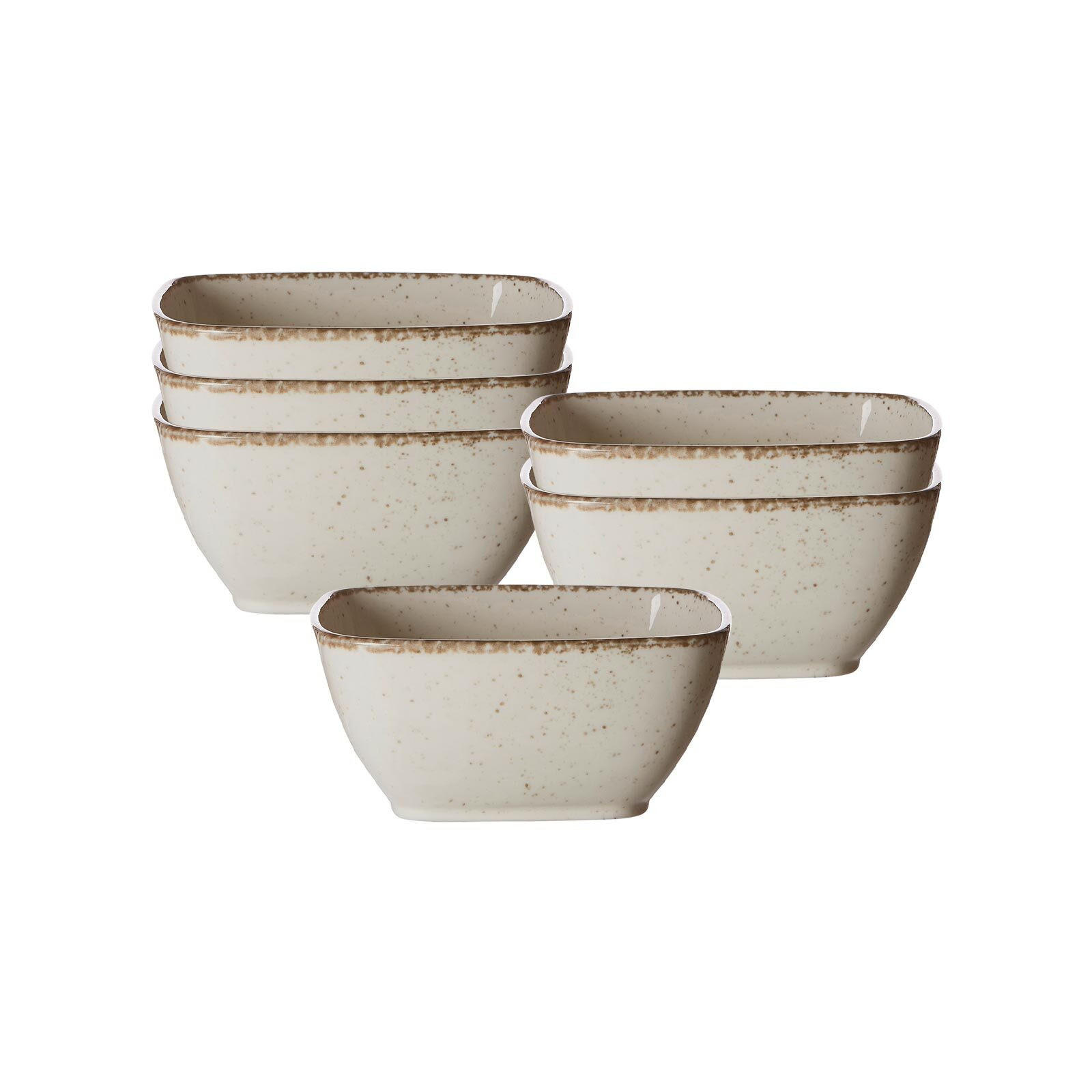 BEILAGENSCHALEN Casa Beige ø 14 cm 6er Set - Beige, Keramik (14cm) - Ritzenhoff Breker
