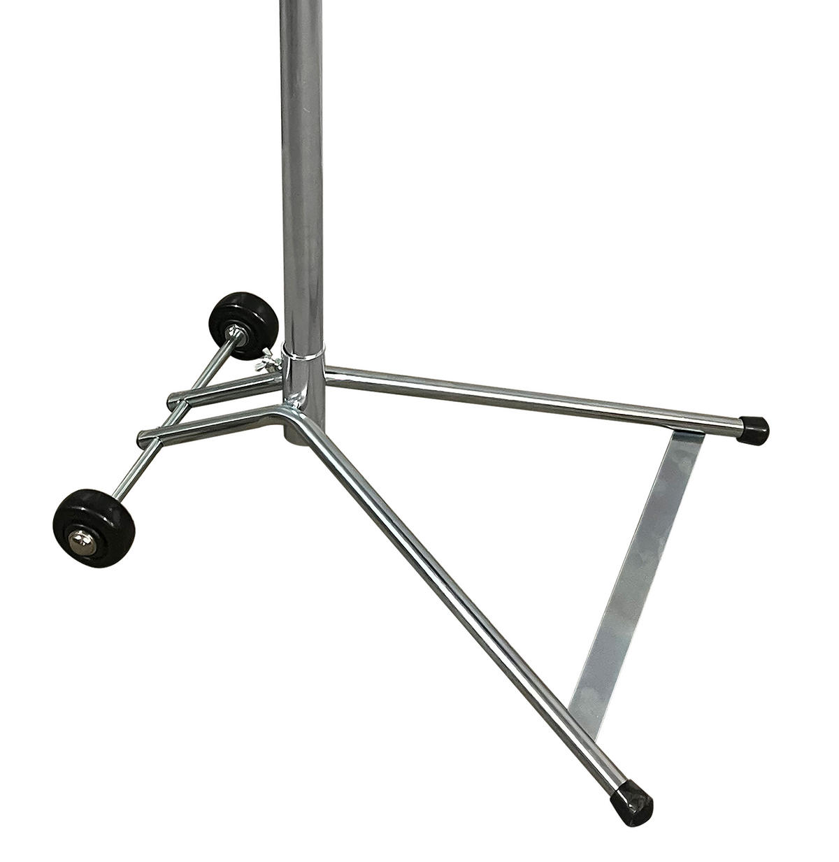 ROLLBARER Müllsackständer mit 2 Rollen verzinkt - Silberfarben, Metall (40/100/40cm) - QUICK STAR