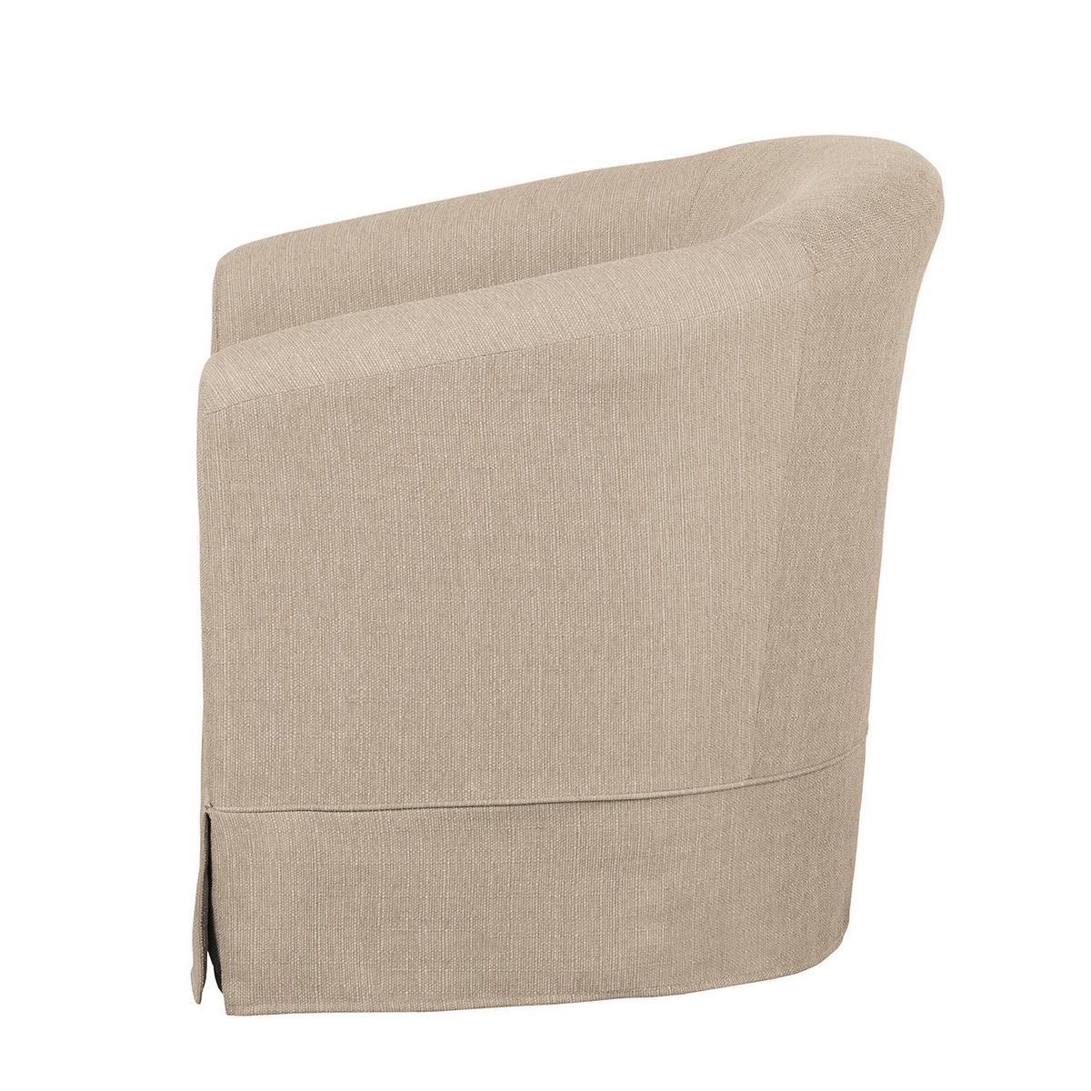 SESSEL - Webstoff - Cappuccino, Textil (79/75/70cm) - home24