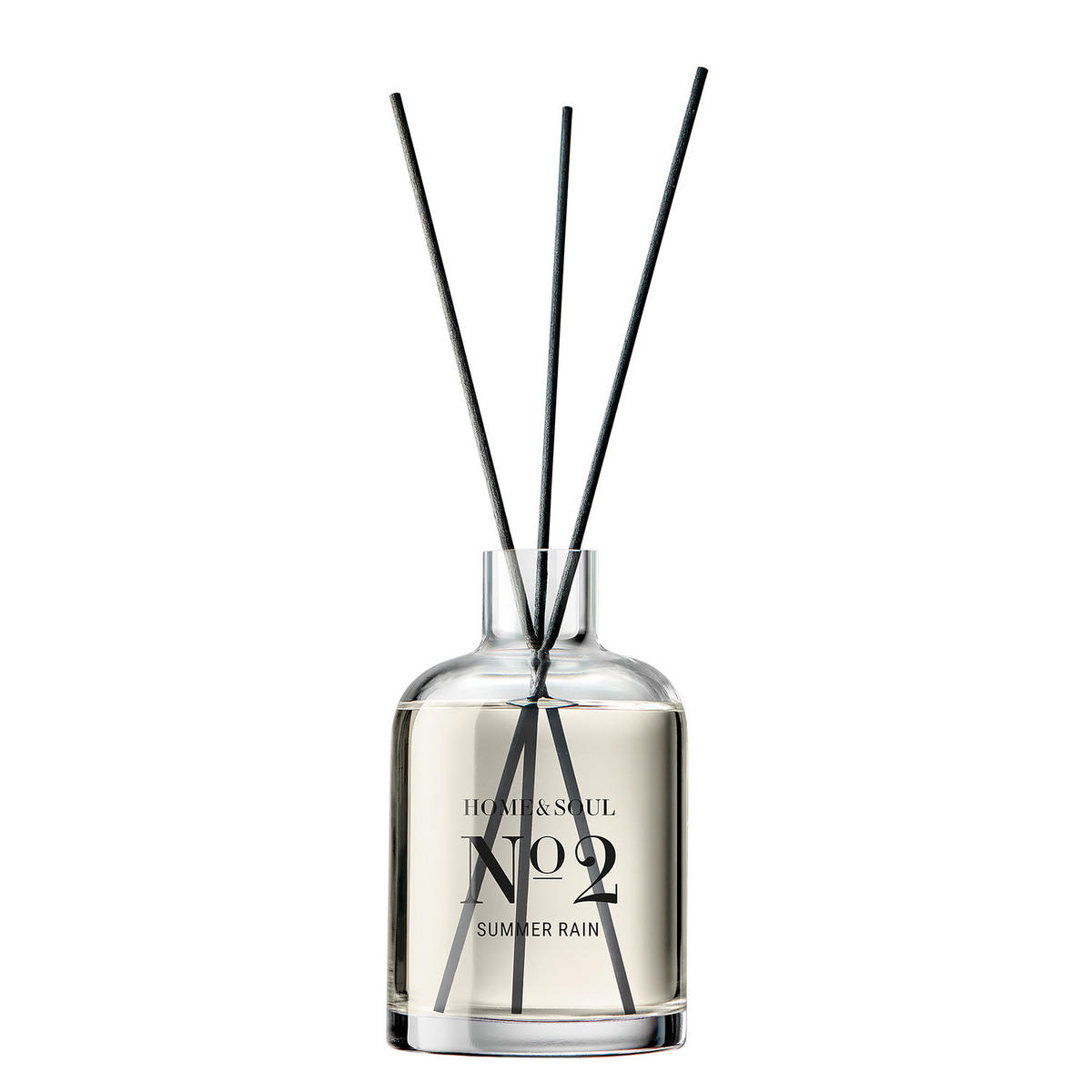 RAUMDUFT Home & Soul Summerrain - Transparent, Glas/Naturmaterialien (7/22/7cm) - Butlers