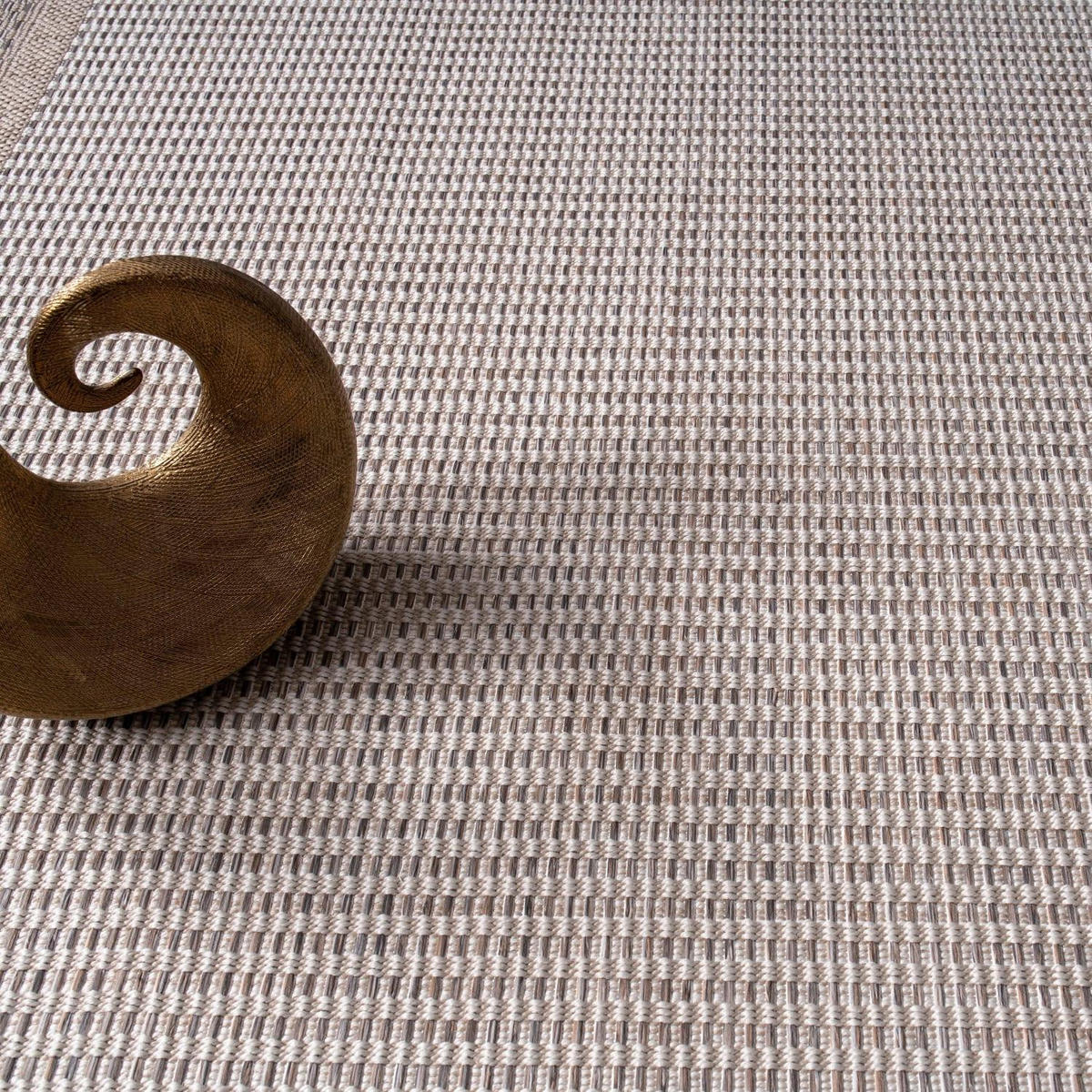 OUTDOOR-TEPPICH VERMONT 195 BEIGE 80X250 - Beige, Kunststoff (80/250cm) - Paco Home