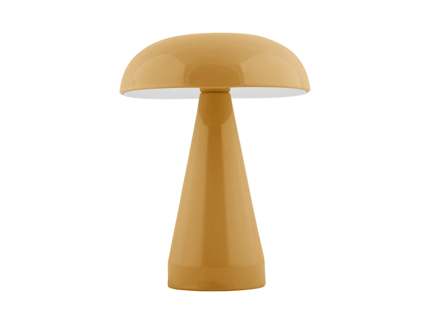 TISCHLAMPE Rachel LED 15.5/15.5/20.5 cm - Gelb, Metall (15.5/15.5/20.5cm) - Leitmotiv