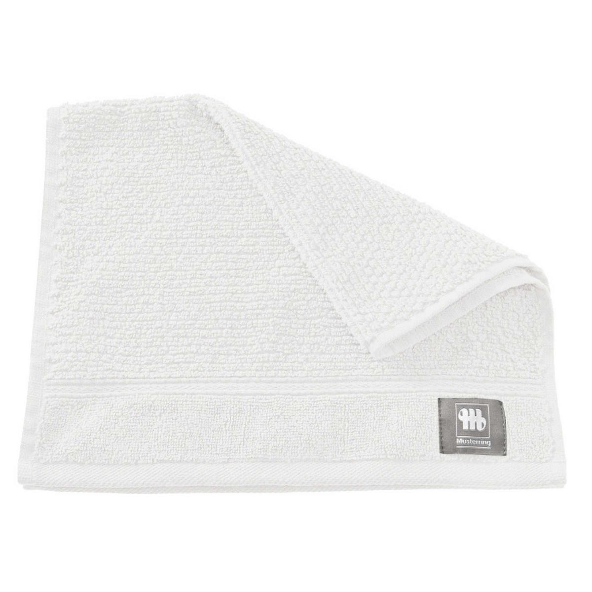 GÄSTEHANDTUCH SOLID - Perlmutt, Textil (30/50cm) - Musterring