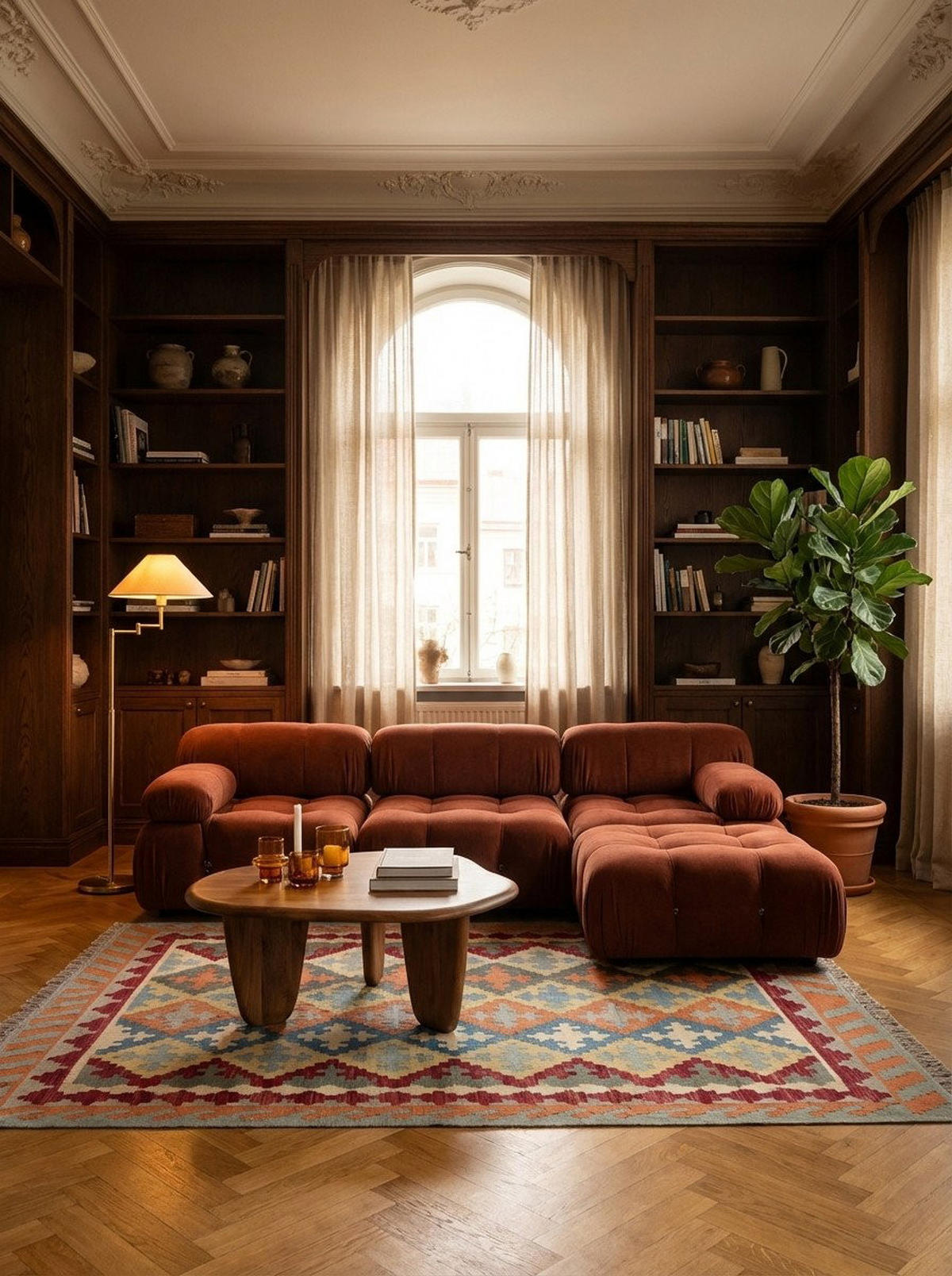 HANDWEBTEPPICH Kelim Gashgai Mehrfarbig 178/128 cm Schurwolle - Multicolor, Textil (128/178cm) - Looma