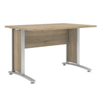 SCHREIBTISCH Eiche Dekor - Eiche Wotan, Holzwerkstoff (80/120/74cm) - ebuy24