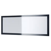 SPIEGEL Lima Schwarz Hochglanz - Schwarz Hochglanz, Holzwerkstoff (139/55/2cm) - Vladon