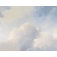 FOTOTAPETE Wolken 350 x 279 cm - Blau, Papier (350/279cm) - ESTAhome