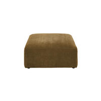 SOFA SITZELEMENT SEPHI Braun Cord - Dunkelbraun/Schwarz, Kunststoff/Textil (82/39/82cm) - KAWOLA