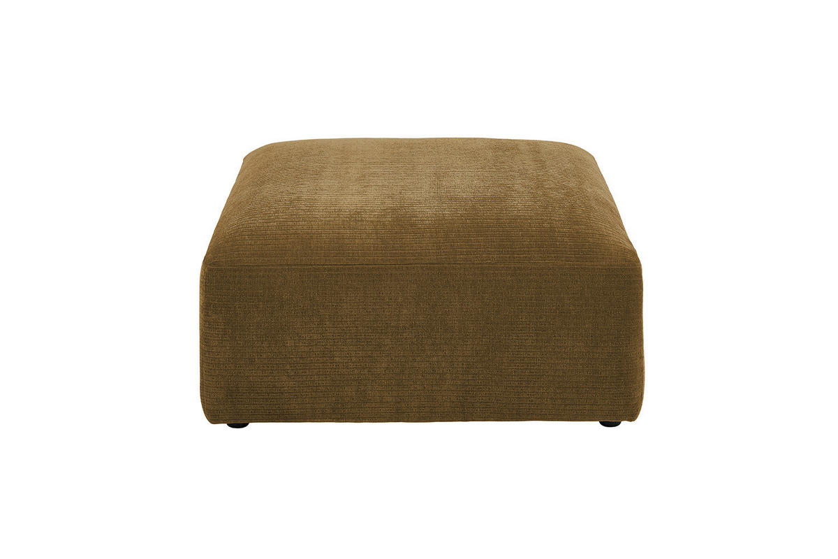 SOFA SITZELEMENT SEPHI Braun Cord - Dunkelbraun/Schwarz, Kunststoff/Textil (82/39/82cm) - KAWOLA