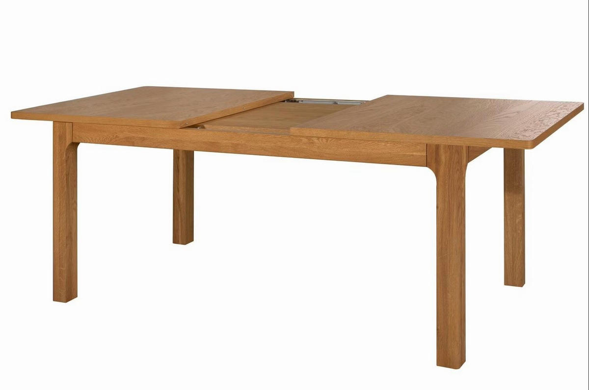 ESSTISCH Latina Honig Eiche 160-250 / 90 / 76cm - Braun, Holz (90/250/76cm) - Feldmann-Wohnen
