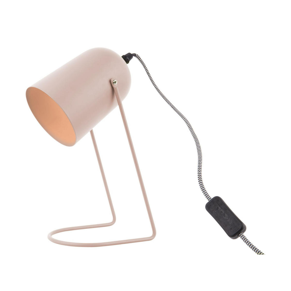 TISCHLAMPE Enchant Rosa 30/18/18 cm - Pink, Metall (30/18/18cm) - Leitmotiv