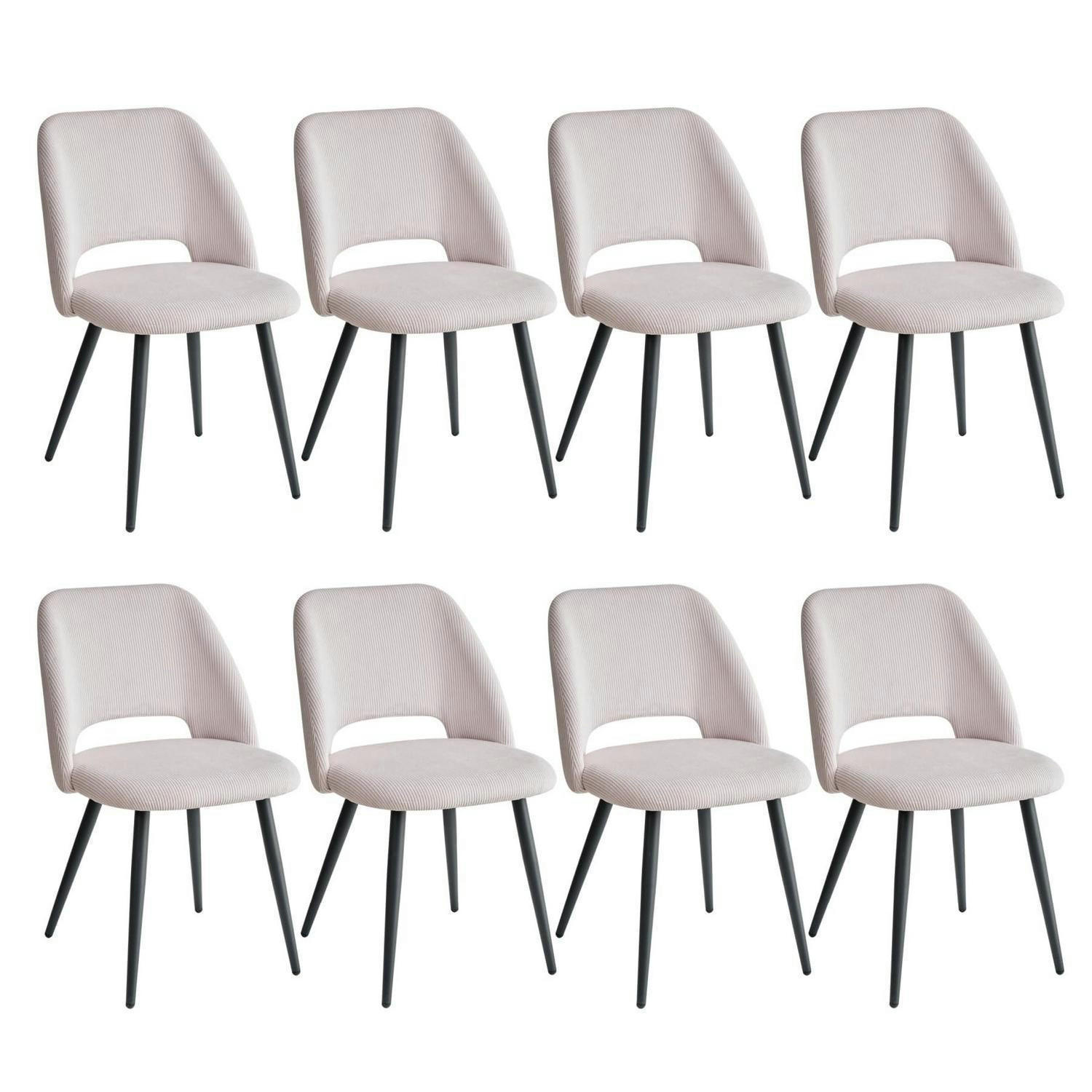 XXXLutz Esszimmerstuhl Beige 43x80x45 cm