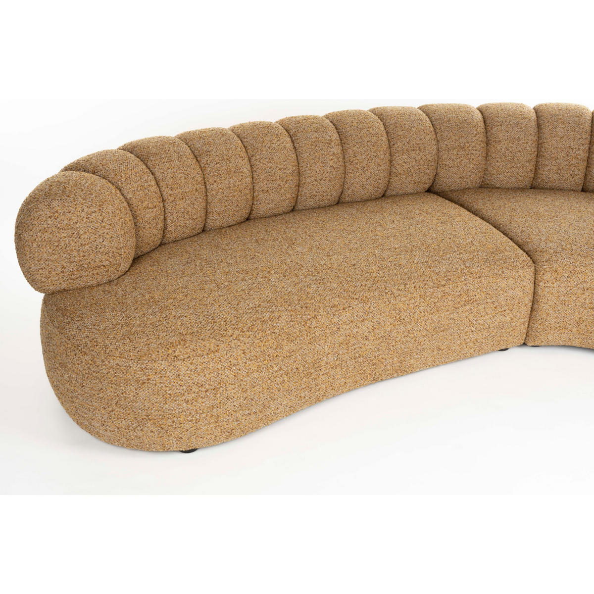 ECKSOFA 7-SITZER Duvane Braun - Braun, Kunststoff (286/286cm) - Dutchbone