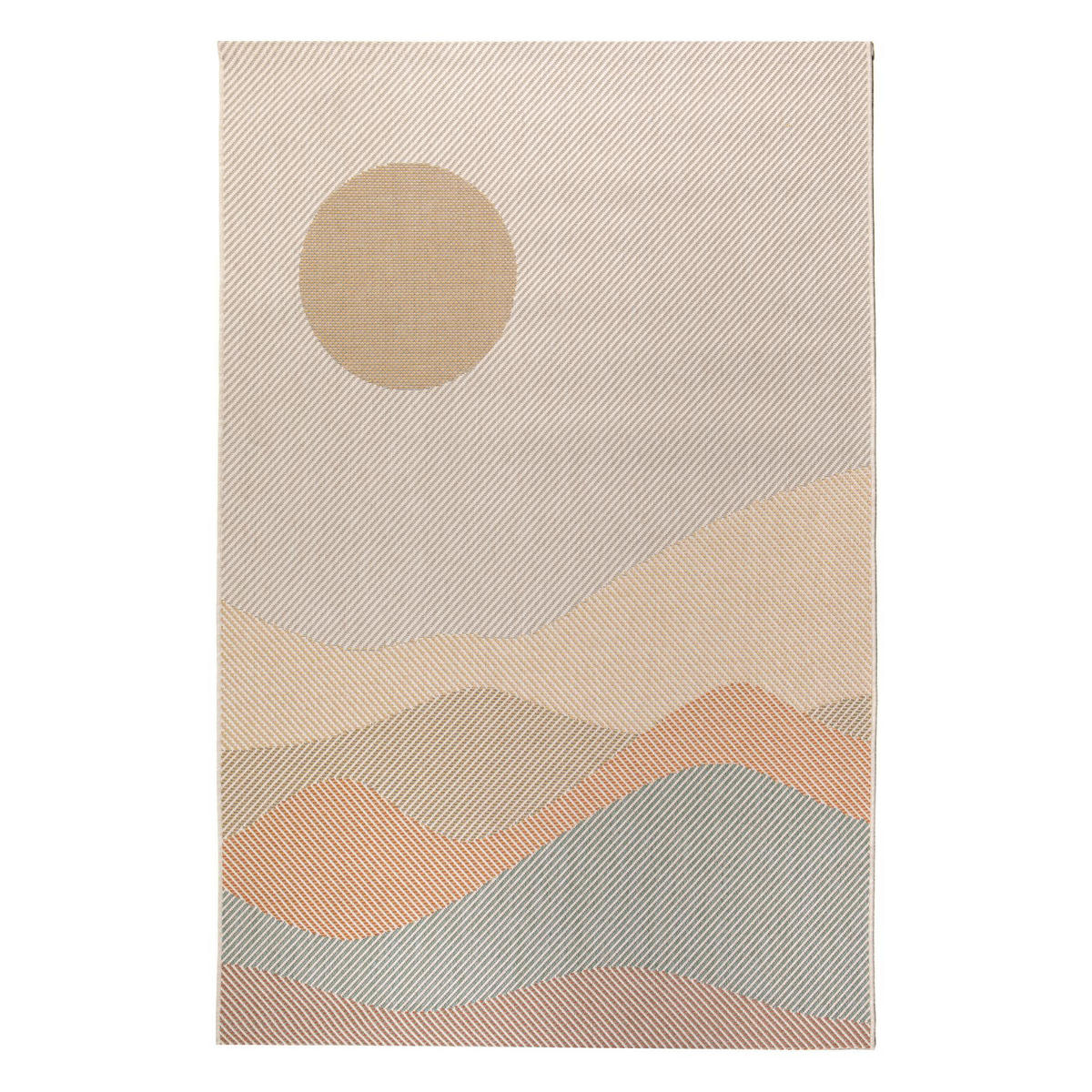 OUTDOOR-TEPPICH Nell multico 120 x 170 cm - Multicolor, Textil (120/170cm) - Vivaraise