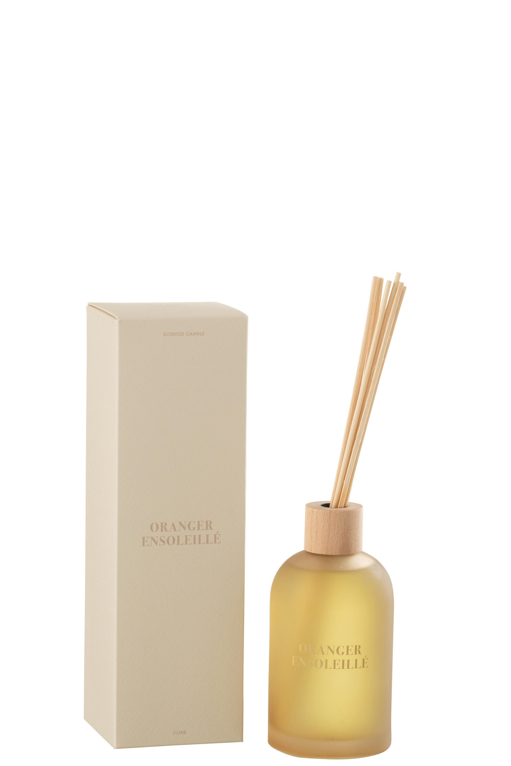 DUFTSPENDER HAUSPARFUM ACCORDS ESSENTIELS - Gelb - 250 ml - Hellgelb, Paraffin (7.5/27.5/7.5cm) - J-Line