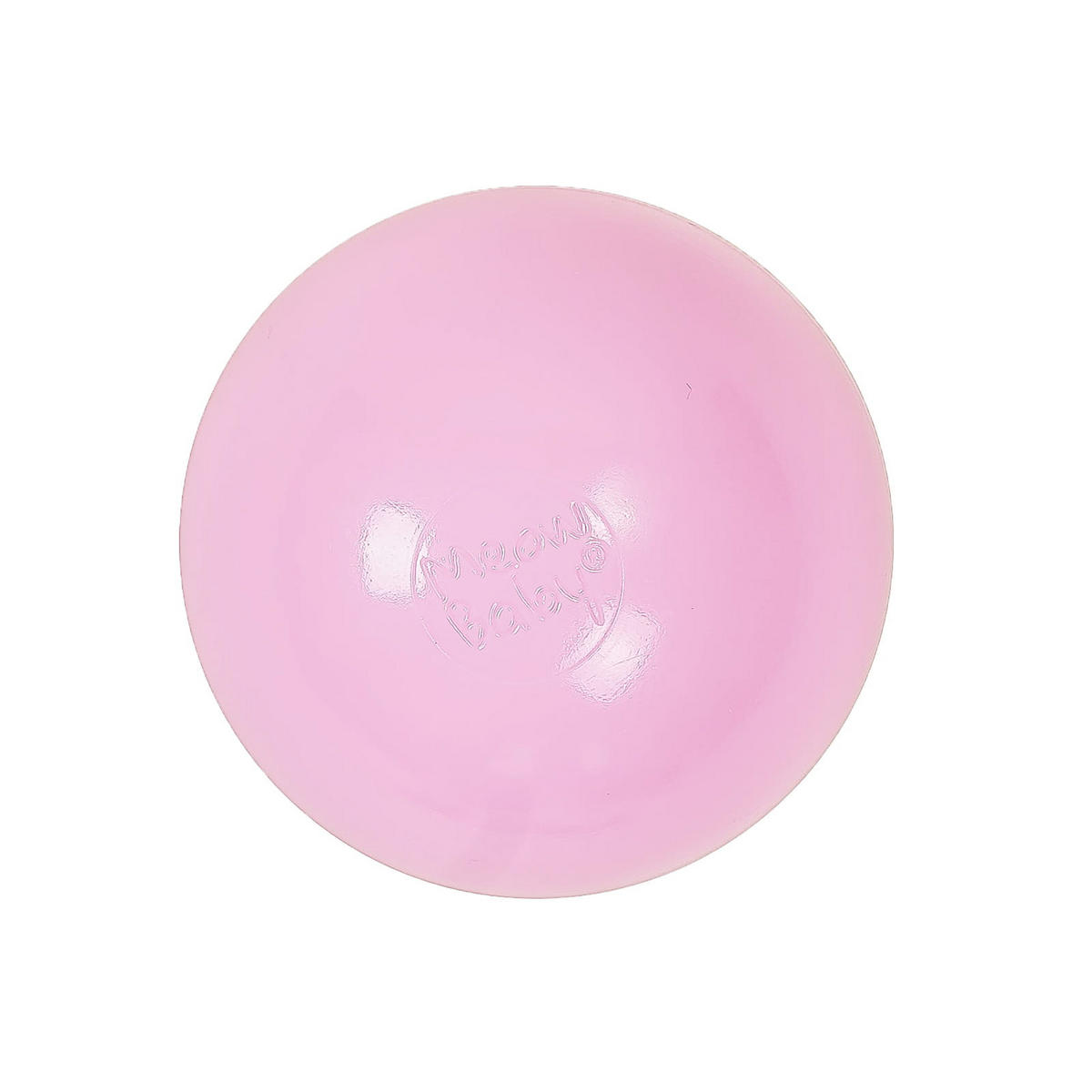 BÄLLE für Bällebad, Kinder Spielbälle, Plastikbälle 50 pcs.: Pastellrosa - Hellrosa, Textil (7/7/7cm) - MeowBaby