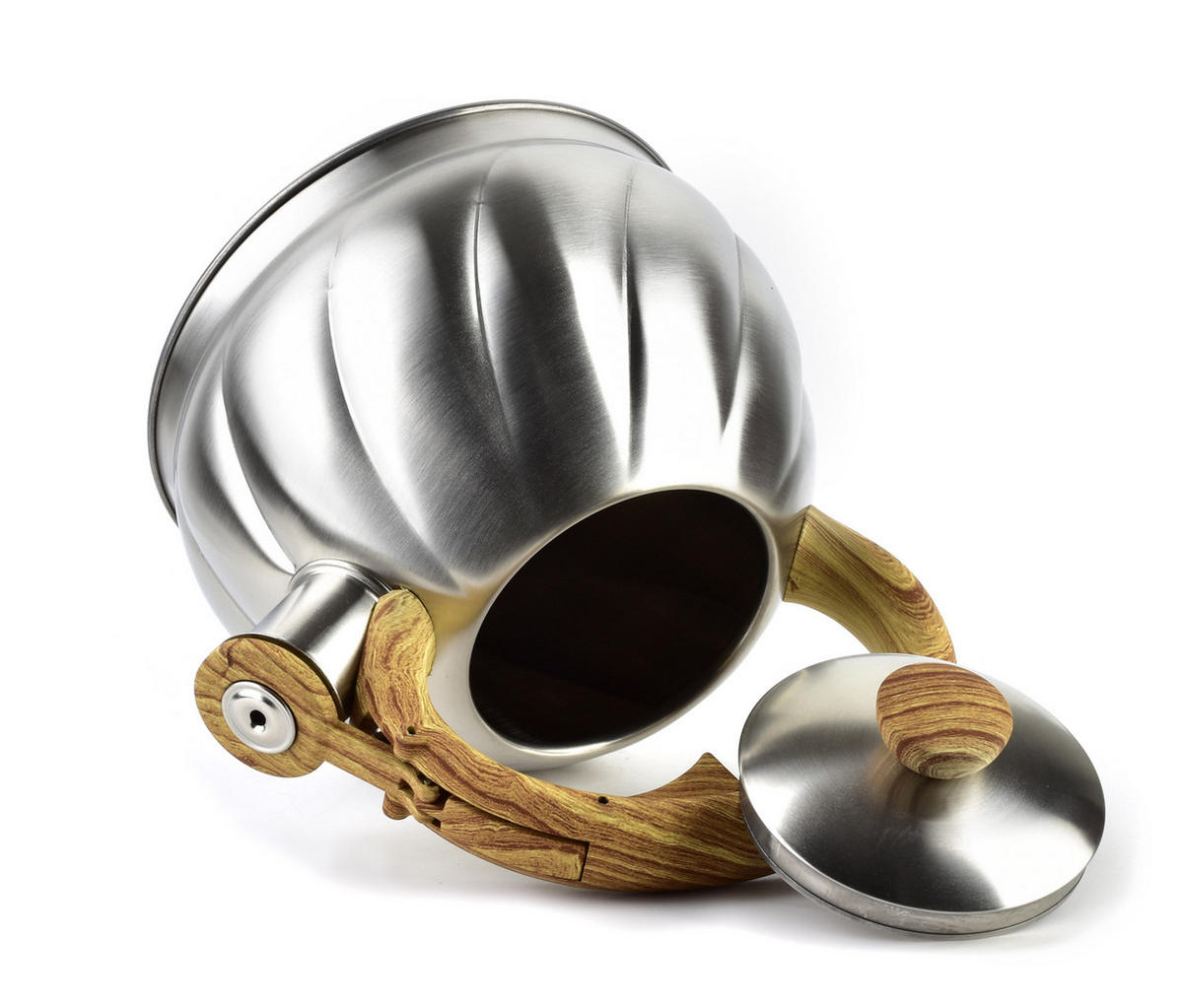 WASSERKESSEL Tod Braun 21/17/17 cm Metall - Braun, Metall (21cm) - Mondex