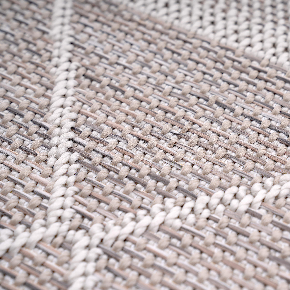 OUTDOORTEPPICH 60/100 cm Vermont 191 - Beige, Textil (60/100cm) - Paco Home