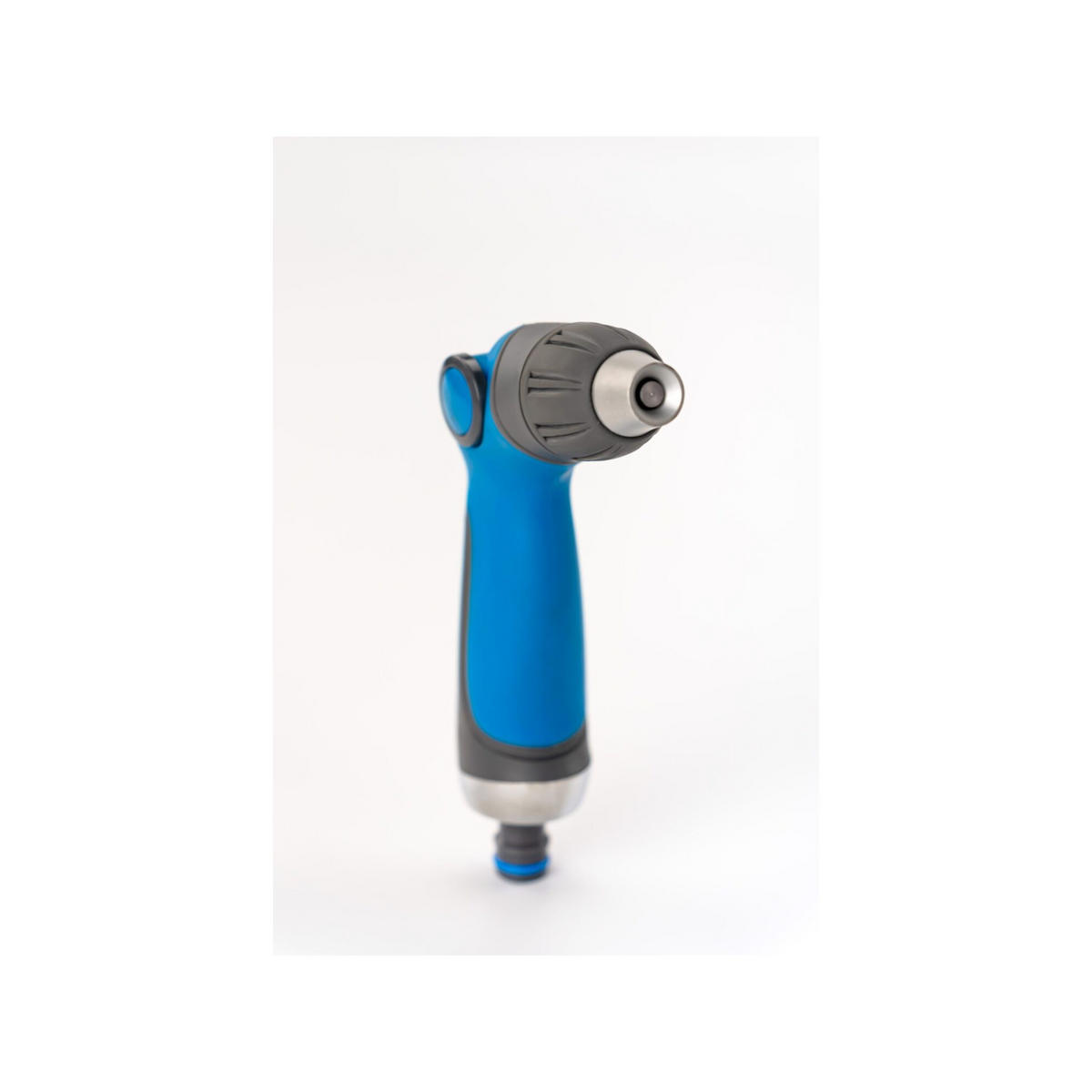 SPRITZ- und Sprühpistole - 3 verstellbare Düsen - Komplettset mit Wasseranschlüssen - Blau, Kunststoff (5/17/23cm) - SUAN