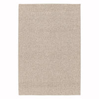 TEPPICH in Uni-Optik mit Schlingenflor Hellbeige - Beige, Textil (120/170cm) - AFK Living