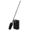 WC-GARNITUR BARBENA, schwarz, Kunststoff Edelstahl - Schwarz, Metall (11/53/4cm) - bremermann