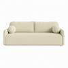 SCHLAFSOFA GLORI mit Bettkasten - QUELLE 02 - Creme, Textil (206/95/87cm) - Dekori_Interiors