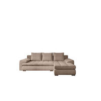 ECKSOFA TOMI Abriamo Rosa Rechts - Rosa, Holz (237/150cm) - Kaiser Möbel