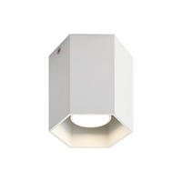 DECKENSTRAHLER Franky 11/10.3/11cm - Weiß, Metall (11/10.5/11cm) - ZMH