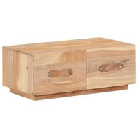 COUCHTISCH 90 x 50 x 35 cm Recyceltes - Braun, Holzwerkstoff (90/50/35cm) - furnicato