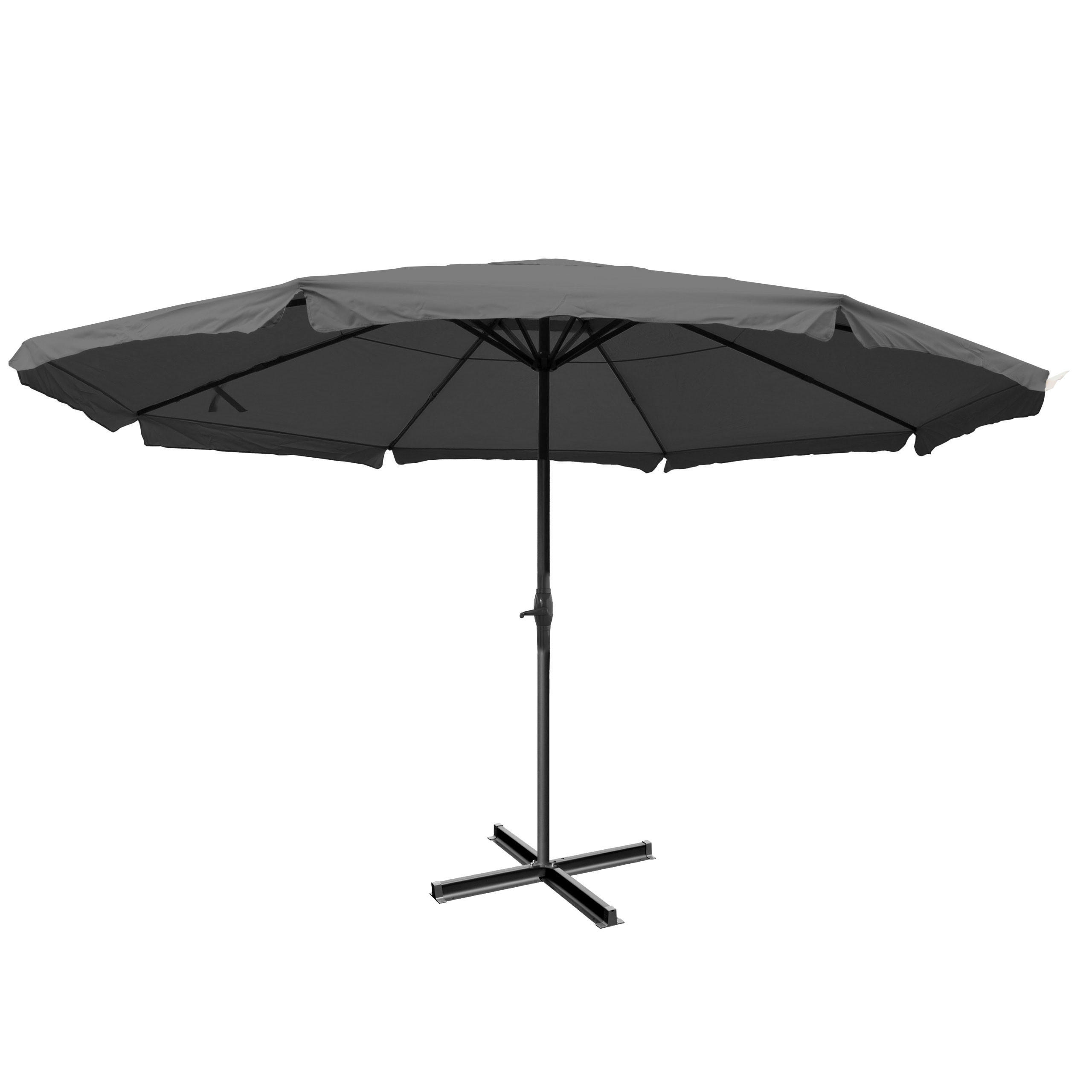 SONNENSCHIRM PRO Anthrazit - Anthrazit, Textil (500/500cm) - MCW