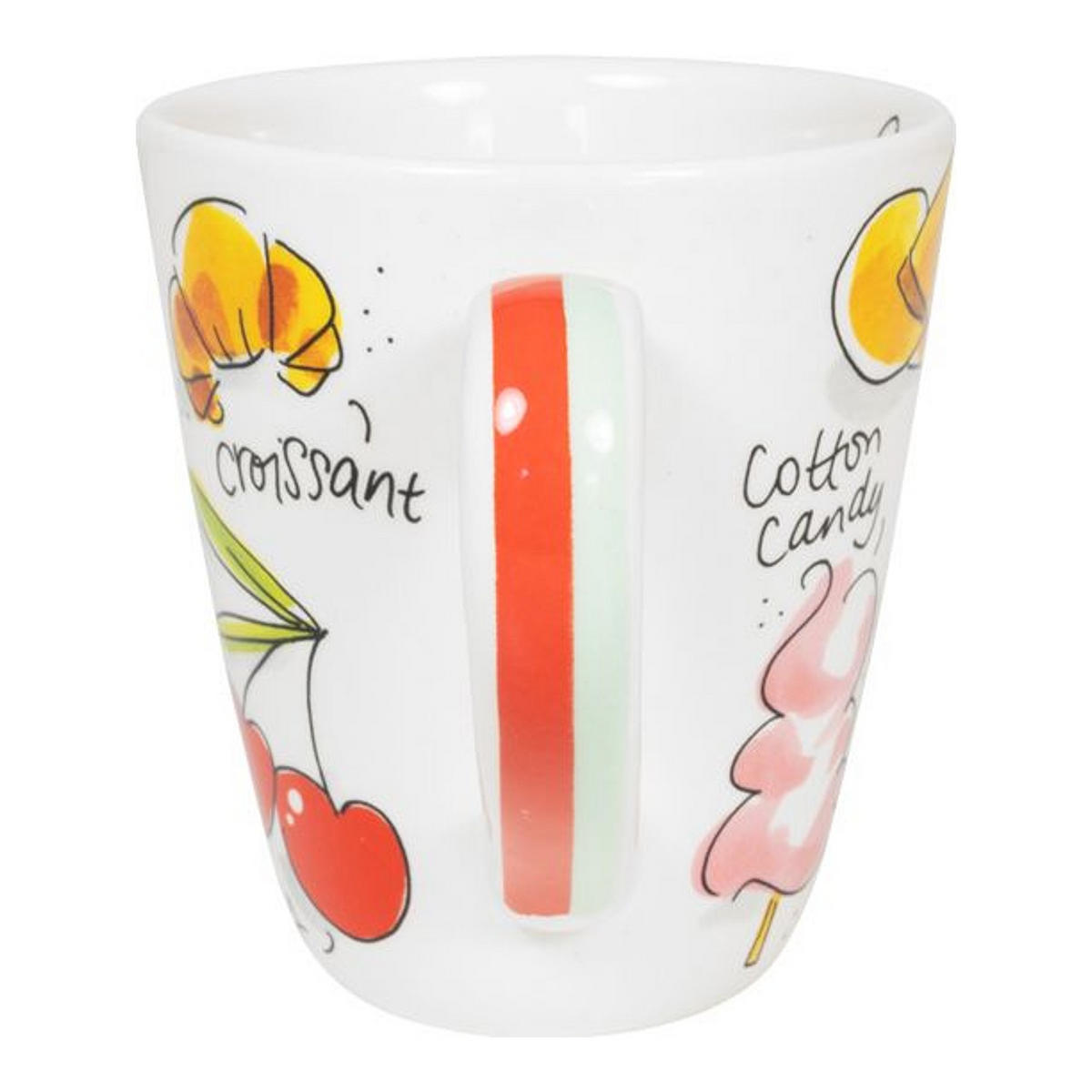 BECHER Liebesbrief C in Bunt - 350 ml - Multicolor, Keramik (0.35L) - Blond Amsterdam