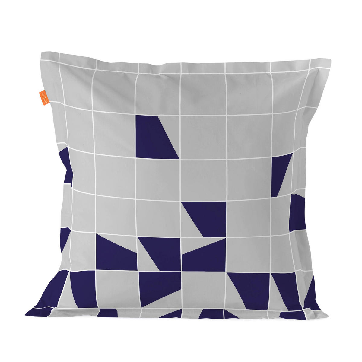 KISSENBEZUG structure 80x80 cm mehrfarbig - Multicolor, Textil (80/80cm) - Happy Friday
