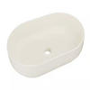 AUFSATZWASCHBECKEN 40 cm - RIVER2 BM288 in Elfenbein - Creme, Keramik (55/12/35cm)