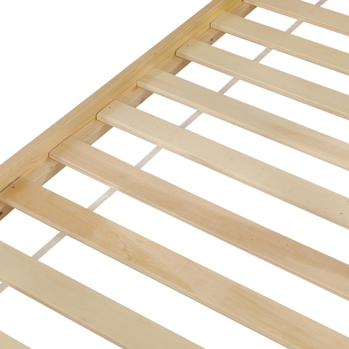 ETAGENBETT 90/200 cm in Natur mit Hausform, Fenstern und Treppe - Naturfarben, Holz/Holzwerkstoff (90/200cm) - WISHDOR