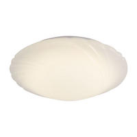 LED DECKENLEUCHTE Weiß Kunststoff - Weiß, Metall (35/35/8cm)