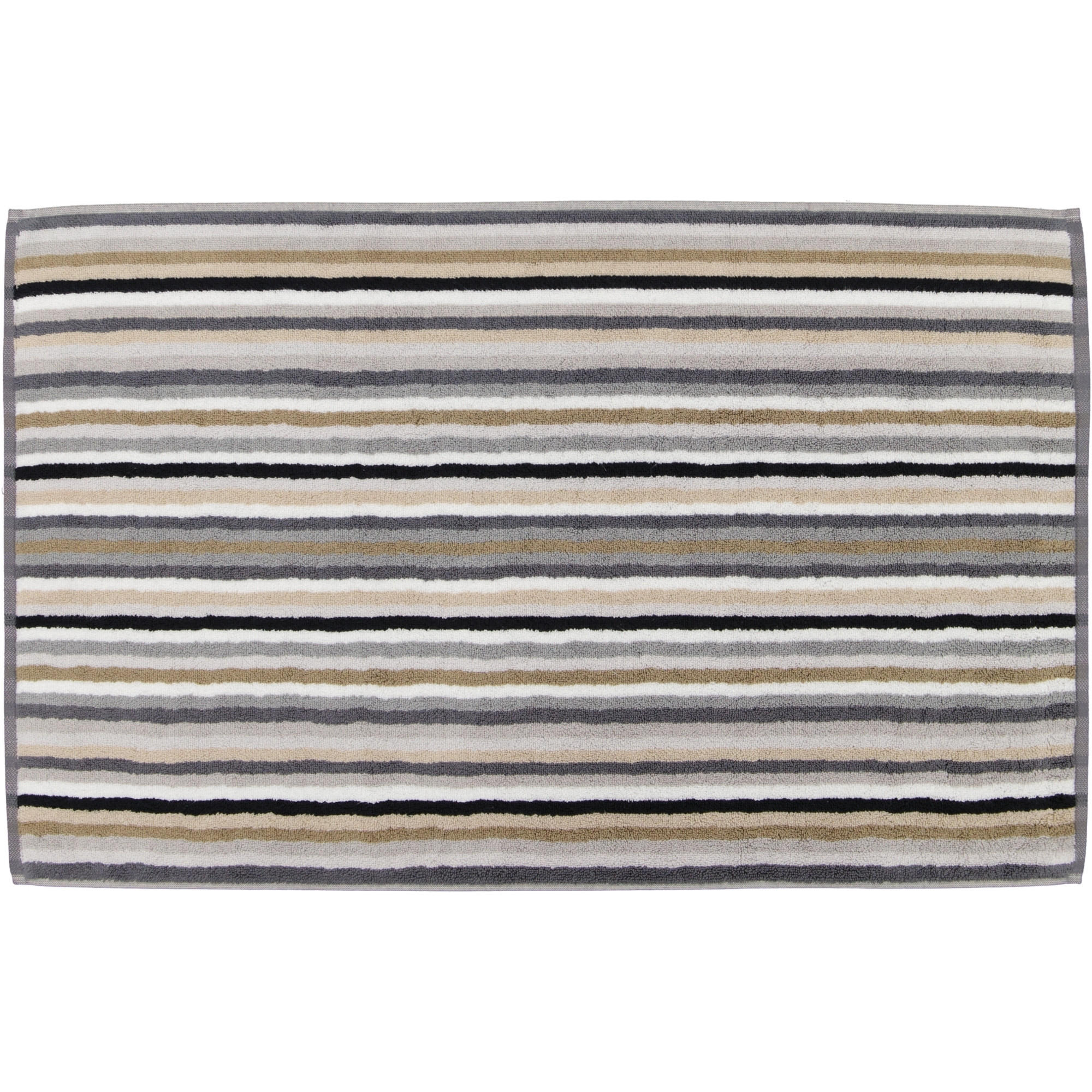BADEMATTEN LIFESTYLE 7048 KIESEL - 37 - Multicolor, Textil (50/80cm) - Cawoe