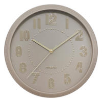 WANDUHR Alizee 30,5/30,5/4,3 cm - Beige, Kunststoff (30.5/4.3/30.5cm) - Atmosphera Createur d´interieur