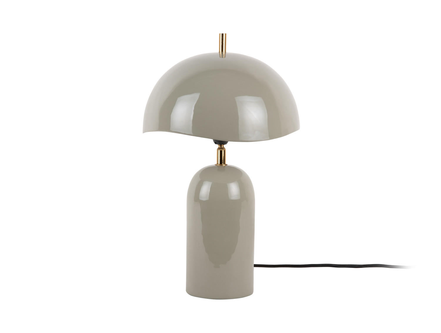 Leitmotiv Tischlampe Grau 25x41x25 cm