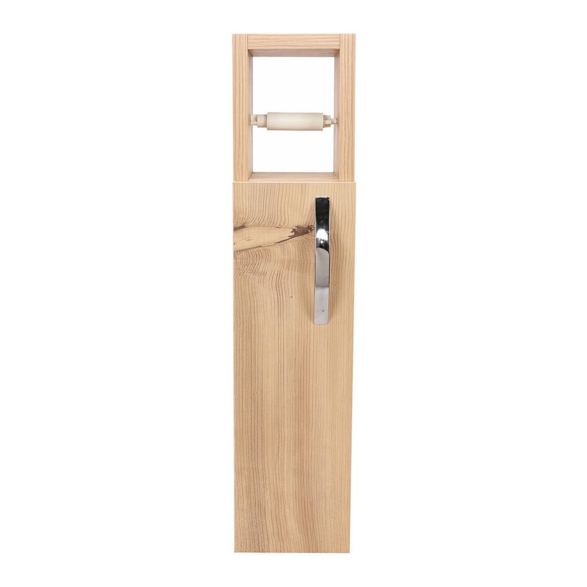 BADEZIMMERSCHRANK Årjäng - Braun, Holzwerkstoff (15/65/12cm) - [en.casa]